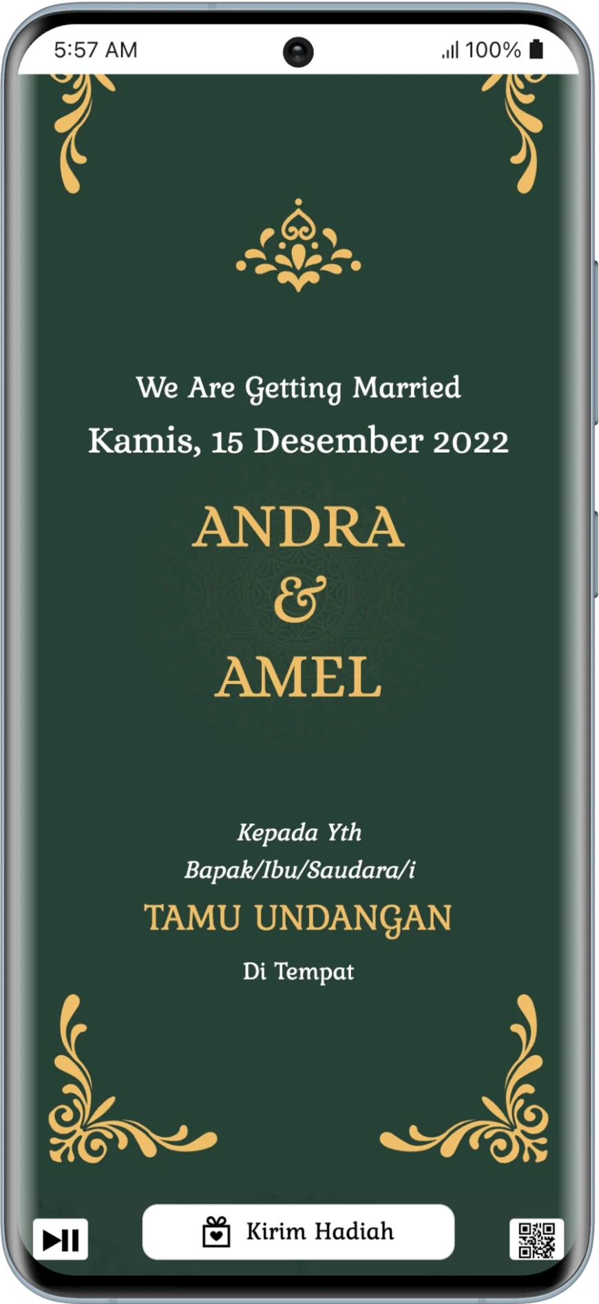 Contoh Undangan 1